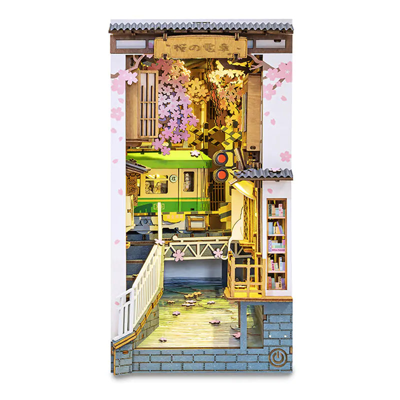 DIY Wooden House Puzzle Assembly Toy Model Kit