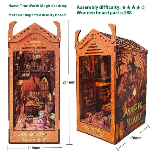 Wooden DIY Miniature House