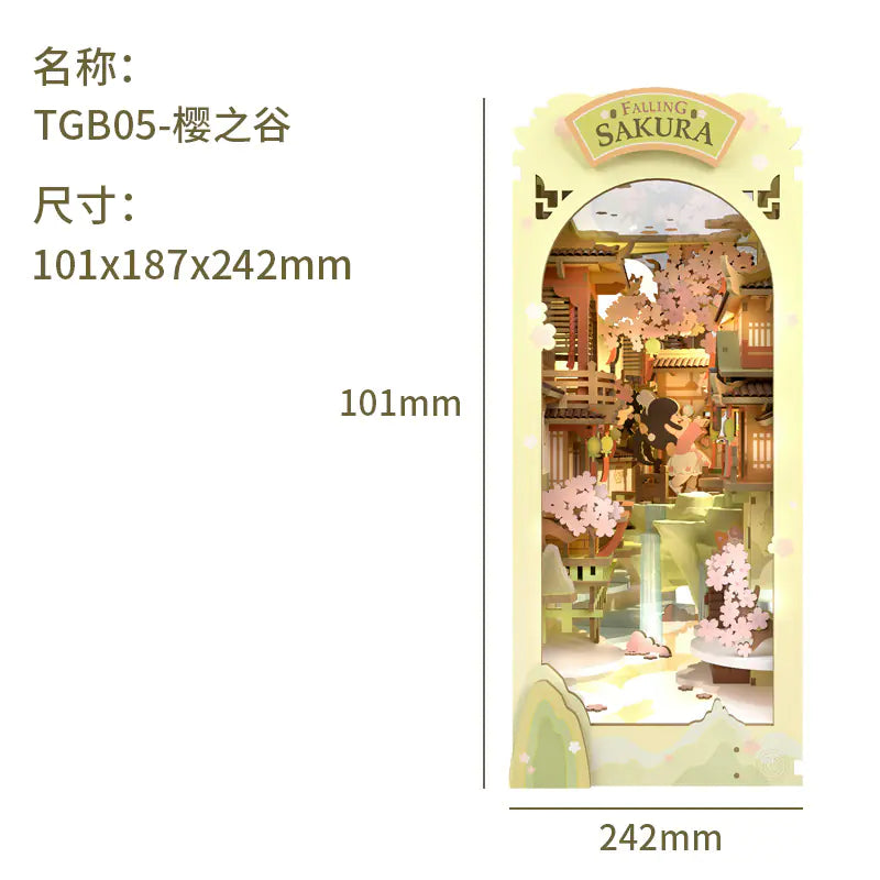 DIY Wooden House Puzzle Assembly Toy Model Kit