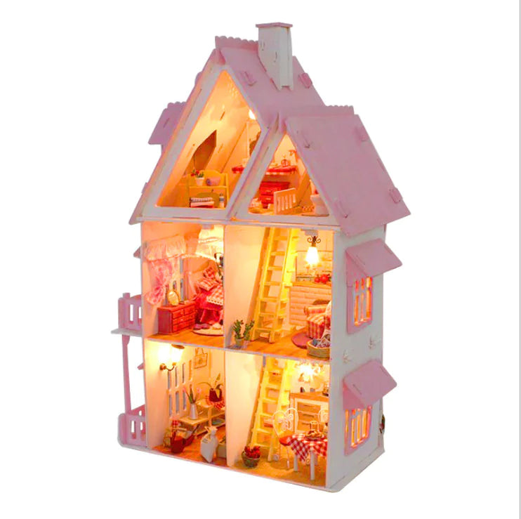 DIY Large House Model Kit - Sunshine Alice