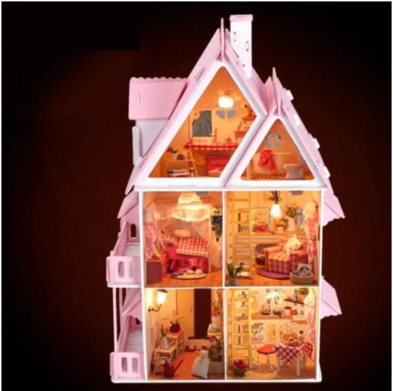 DIY Large House Model Kit - Sunshine Alice