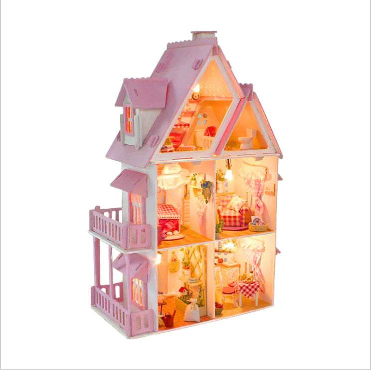 DIY Large House Model Kit - Sunshine Alice
