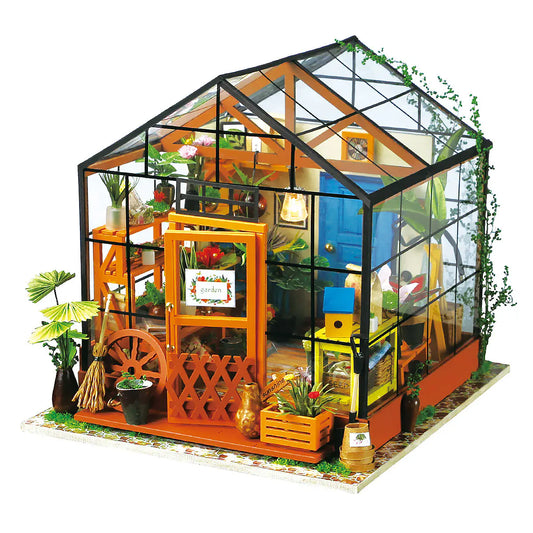 3D Puzzle Model DIY Kit - Creative Flower House