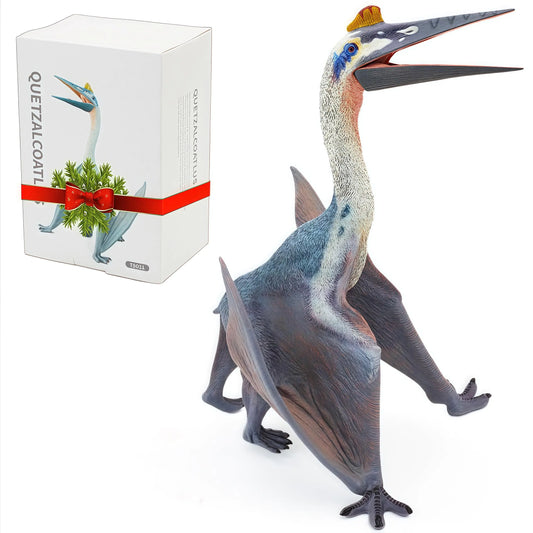 Gemini&Genius Pteranodon Toy for Kids Quetzalcoatlus Dinosaur Toy Pterodactyl Toy Large Flying Dinosaur Toy Realistic Pternanodon Toy for Kids Display and Play
