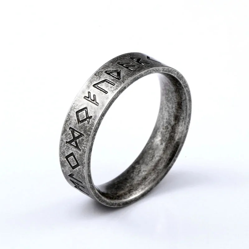 Stainless Steel Odin Norse Viking Amulet