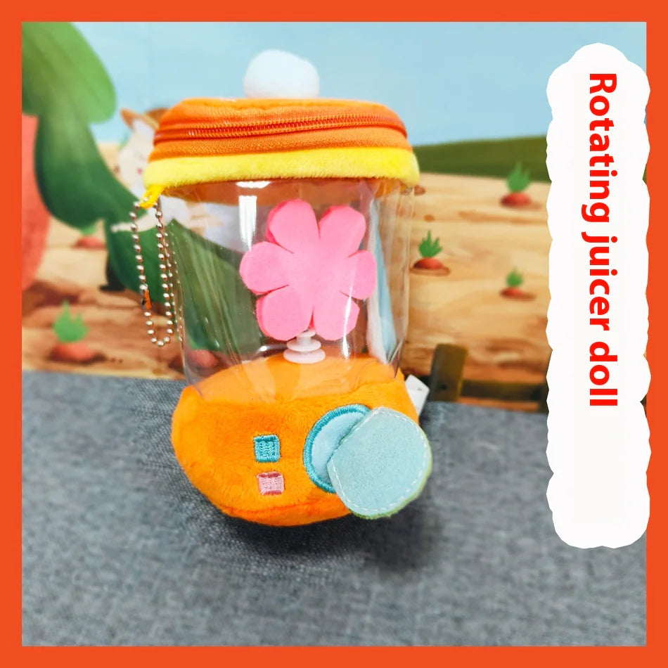 Rotating Carrot Plush Toy