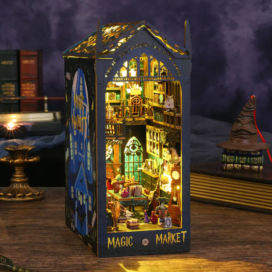 DIY 3D Miniature House Building Toy for Birthdays